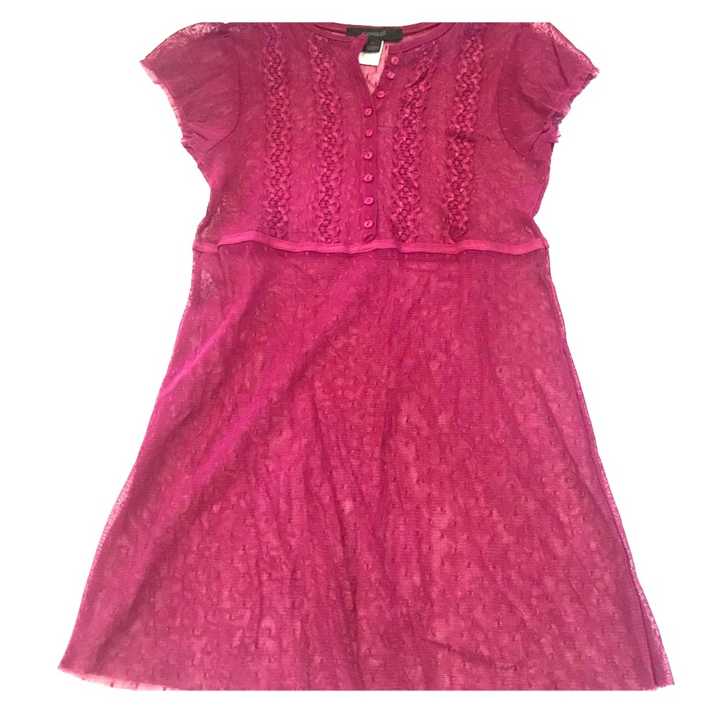 Express lace top